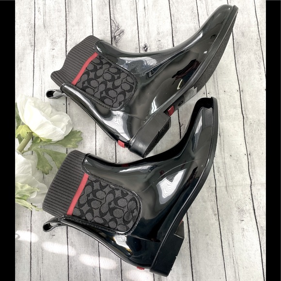 New COACH Rain Bootie - Picture 6 of 9